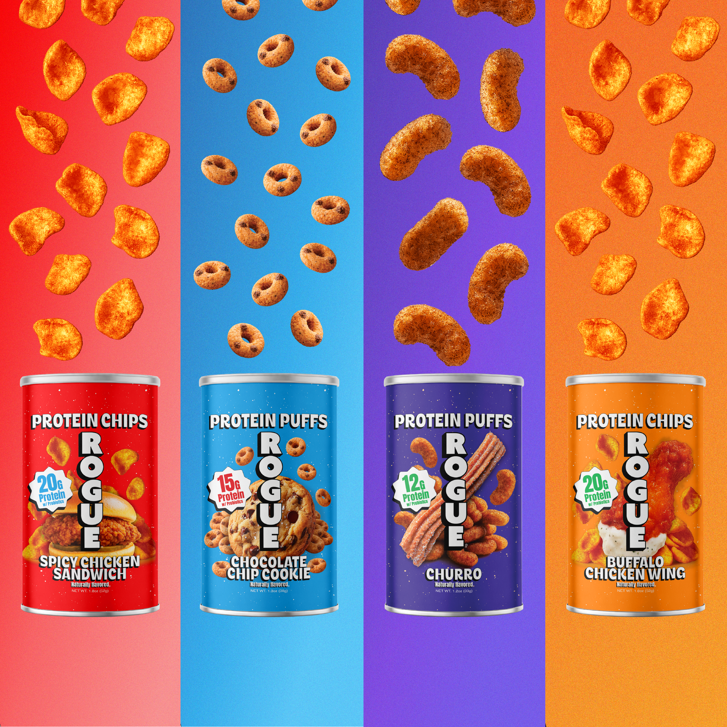 Rogue Protein Snacks Variety Pack (4-Pack)